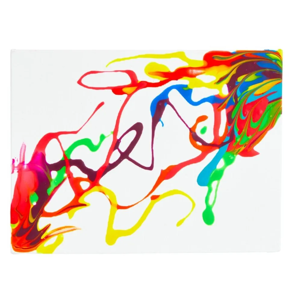 Colorations® Paraben-Free Fluorescent BioColor® Paint- Set of 9 Colors, 1 Gallon