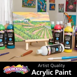 Colorations® Paraben-Free Prism Acrylic Paint Set- 12 Colors