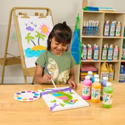 Colorations® Paraben-Free Simply Washable Tempera Paint 8 oz. - Set of 6