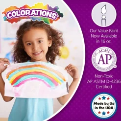Colorations® Paraben-Free Simply Tempera - 16 oz. Magenta