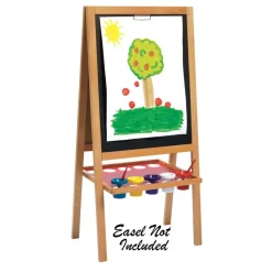 Colorations® Paraben-Free Simply Washable Tempera Paint, Rainbow Set- 6 Colors, 1/2 Gallon
