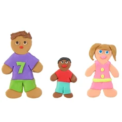 Colorations® People Shape Dough Cutters - Set of 5