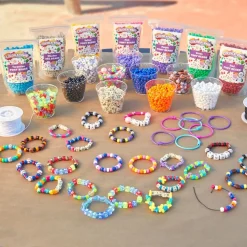 Colorations® Pony Bead Bracelets - Set of 24