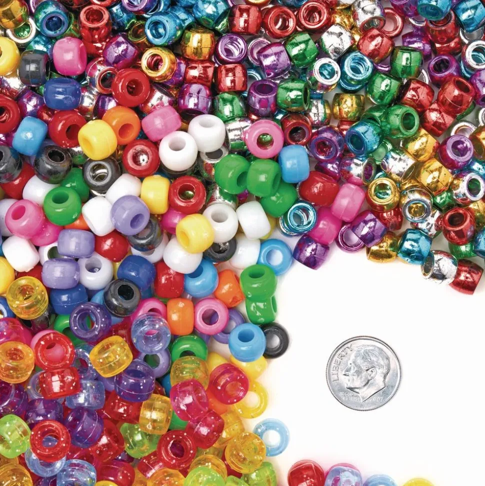 Colorations® Pony Beads - 3 Packs