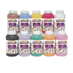 Colorations® Powder Tempera Paint, 1 lb. - Set of All 10