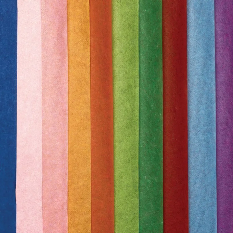 Colorations® Premium Art Tissue Paper - Bleeding, 50 Sheets, 10 Colors