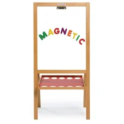 Colorations® Premium Free Standing Art Easel with Magnetic Dry Erase & Chalkboard