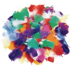 Colorations® Rainbow Feathers - 3 oz.