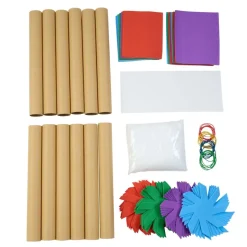 Colorations® Rainstick Craft Kit for Kids Pack of 12