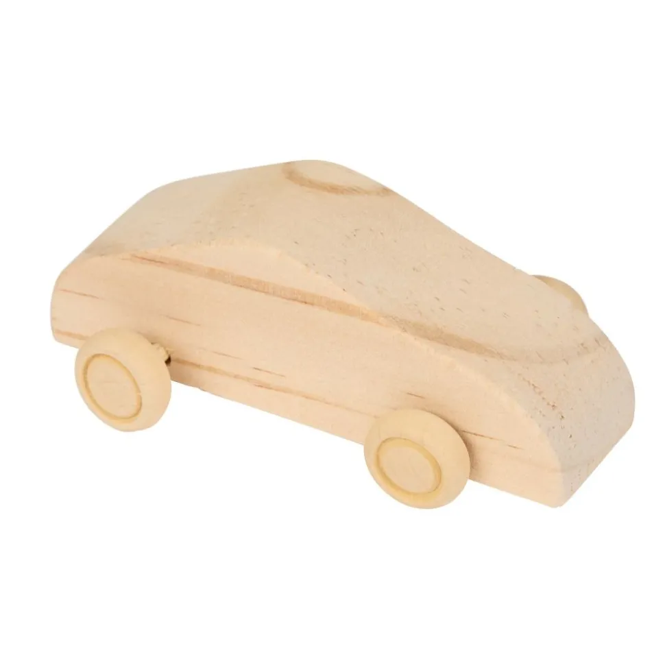 Colorations® Real Rolling Wooden Cars - Set of 12