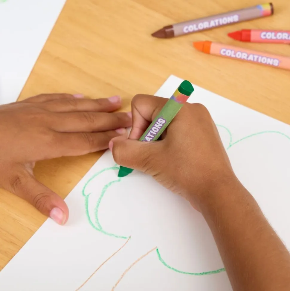 Colorations® Regular Size Triangular Crayons Value Pack - Set of 208
