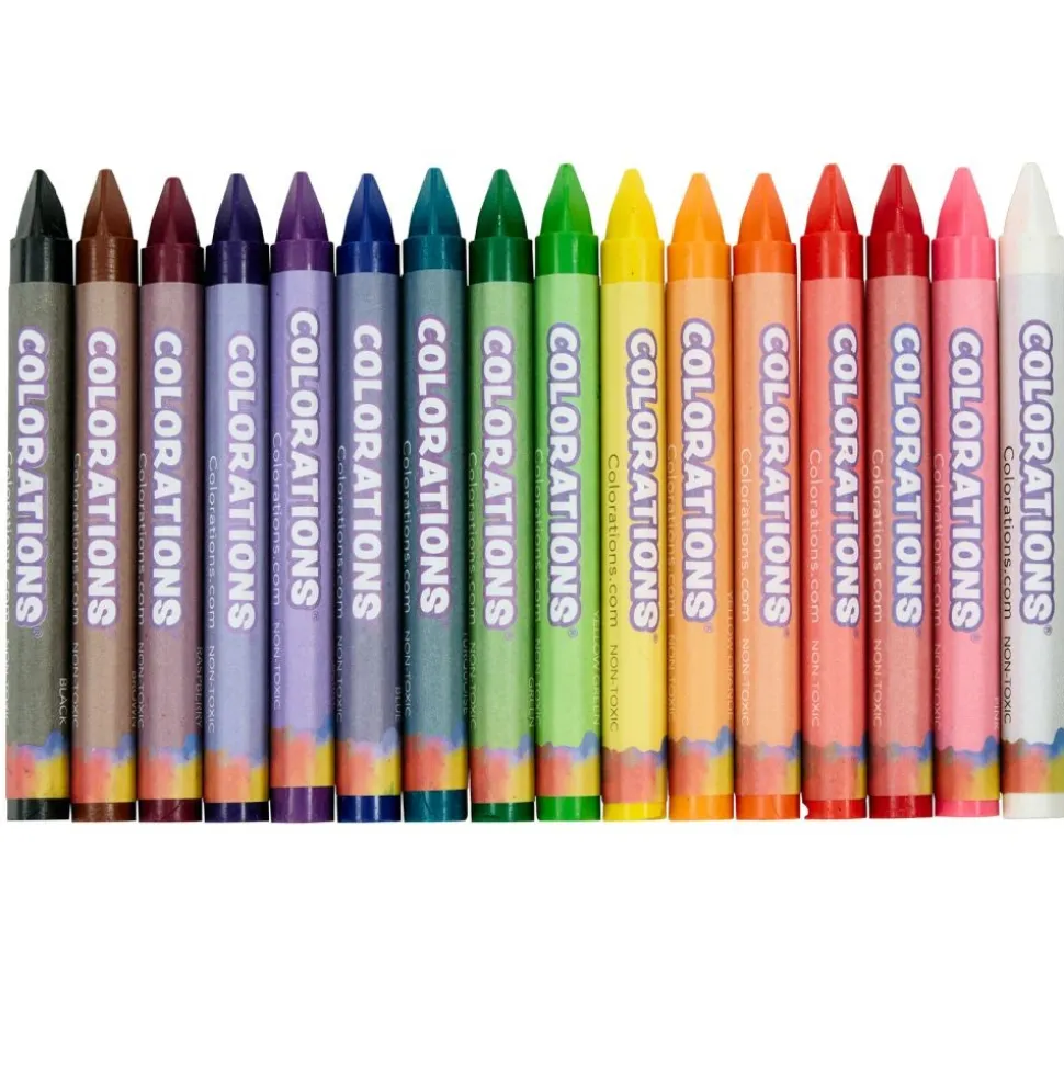 Colorations® Regular Size Triangular Crayons Value Pack - Set of 208