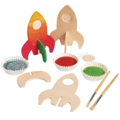 Colorations® Rocket Ship Photo Frames - Set of 12