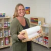 Colorations® Rubberwood Paper Roll Dispenser 18 Inches