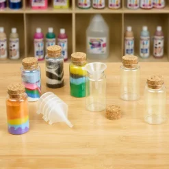 Colorations® Sand Art Bottles - Set of 48