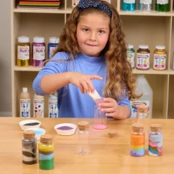 Colorations® Sand Art Bottles - Set of 48