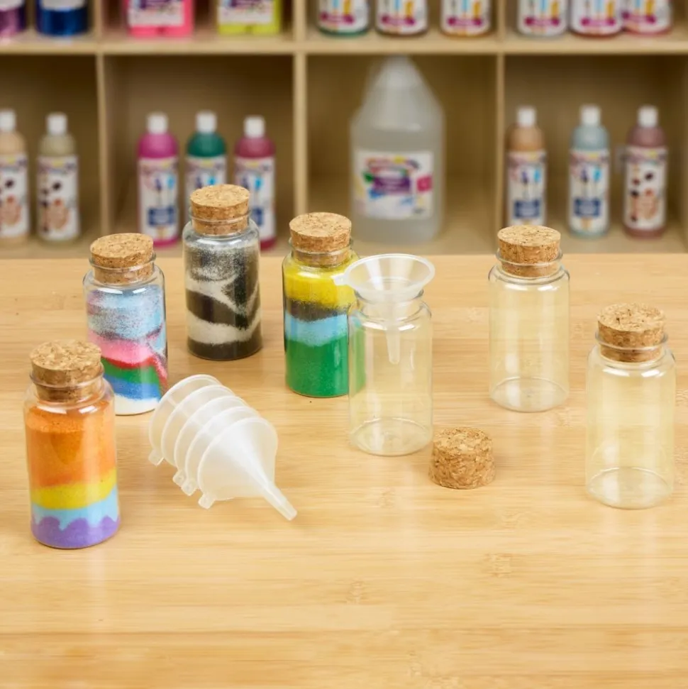 Colorations® Sand Art Bottles - Set of 24