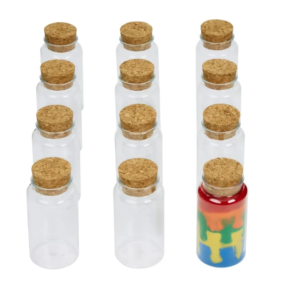 Colorations® Sand Art Kit- 36 Sand Art Bottles & 6 Craft Sand Colors