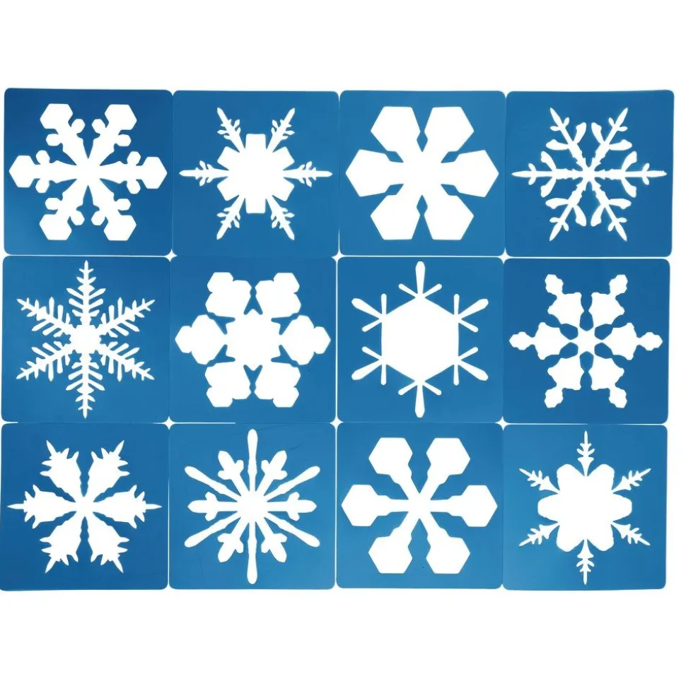 Colorations® Scratch Art Boards and Snowflake Stencils