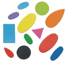 Colorations® Self-Adhesive Foam Shapes - Set of 1,000