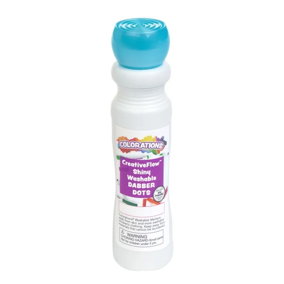 Colorations® Shiny Washable Dabber Dot Markers - 8 Colors