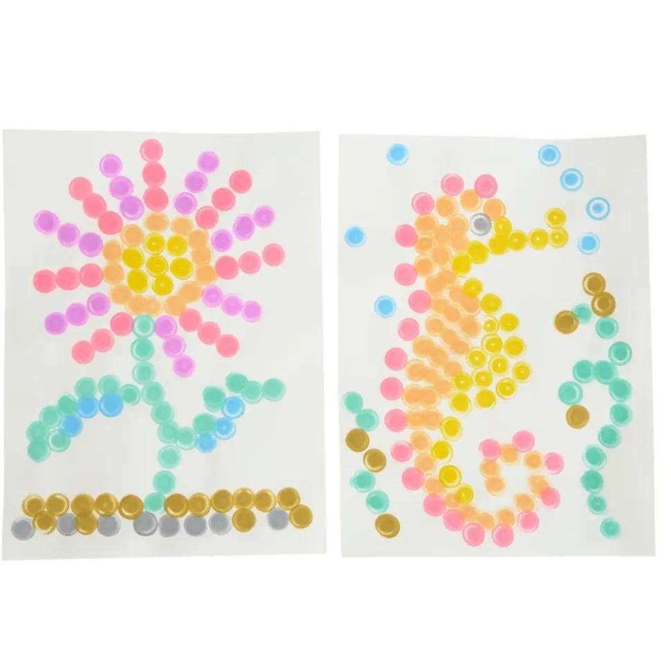 Colorations® Shiny Washable Dabber Dot Markers - 8 Colors