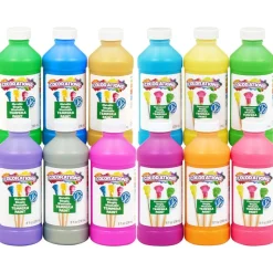 Colorations® Simply Washable Tempera 8 oz. - Set of 12