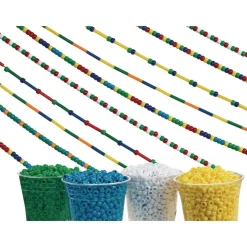 Colorations® Single Color Pony Bead Value Pack - Set of 10