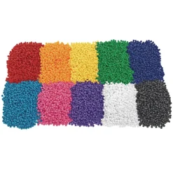 Colorations® Single Color Pony Bead Value Pack - Set of 10