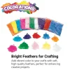 Colorations® Solid Color Feather Pack - 5 oz.