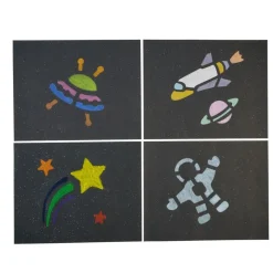 Colorations® Space Stencil Set - Set of 12