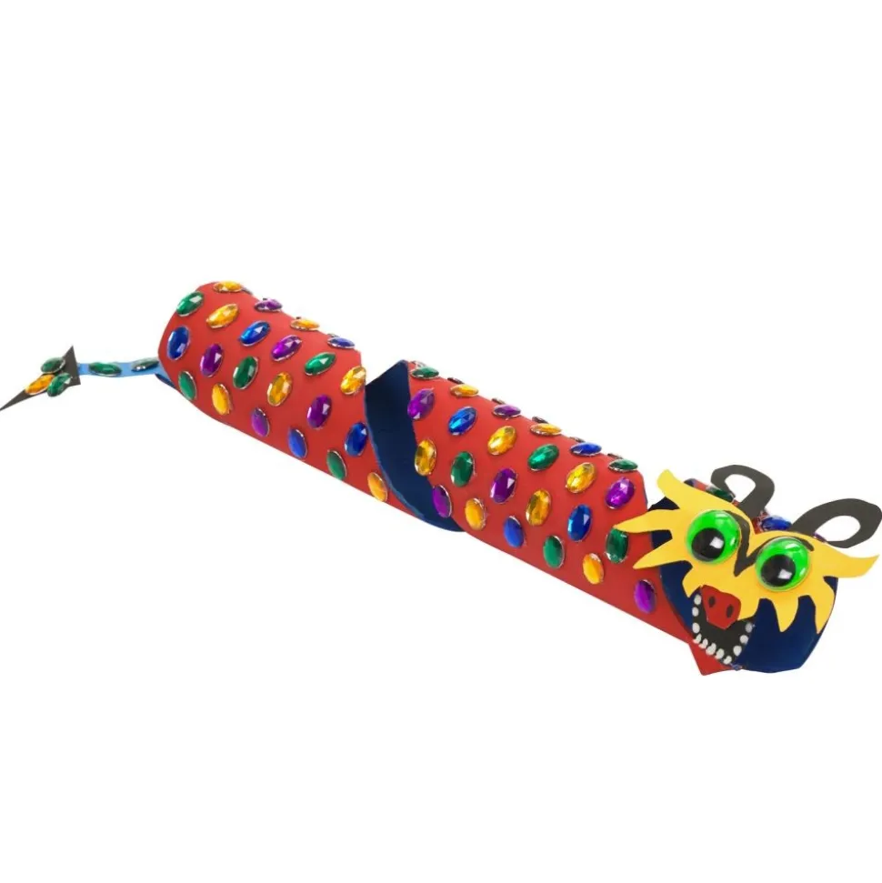 Colorations® Sparkling Dragon Parade Craft - Makes 24 Crafts