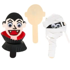 Colorations® Spooky Stick Faces Craft Kit