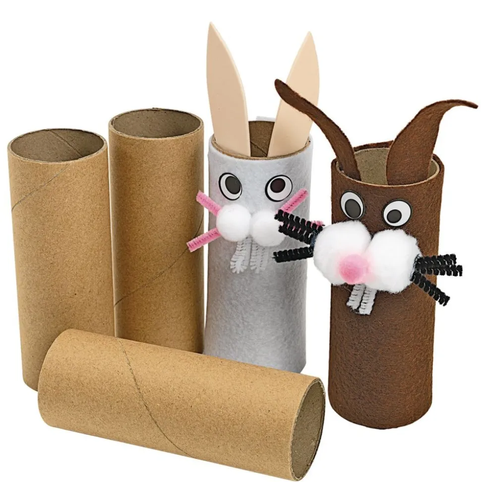 Colorations® Spring Bunny Craft Roll Buddies - Makes 6 Crafts