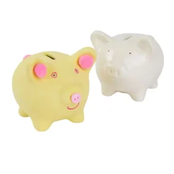 Colorations® Spring Savings Piggy Bank - Makes 12 Craft Kits
