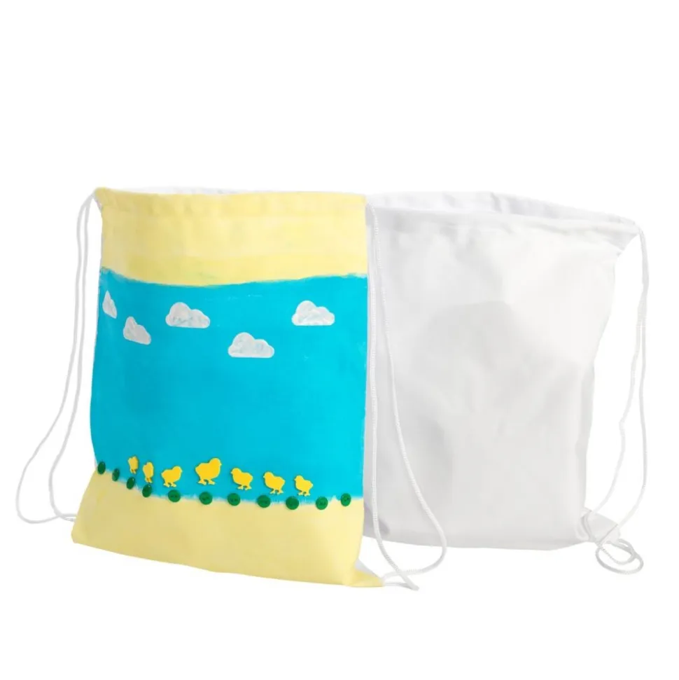 Colorations® Spring Style Canvas Backpacks - Makes 12 Craft Kits