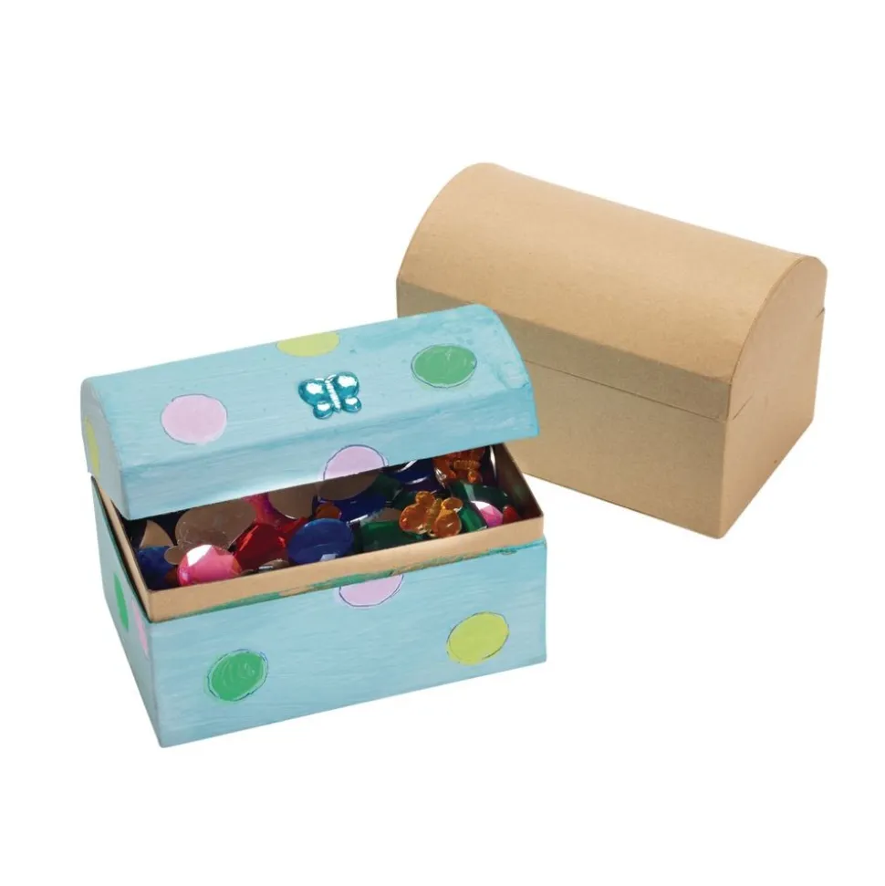 Colorations® Spring Treasure Chests - Makes 12 Craft Kits