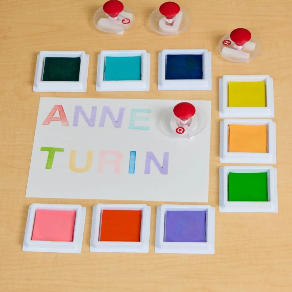 Colorations® Stamper-Perfect Washable Stamp Pads - Set of 12