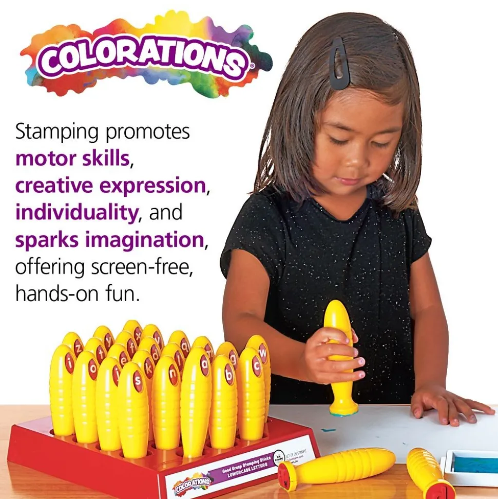 Colorations® Stamping Sticks - 72 Pieces
