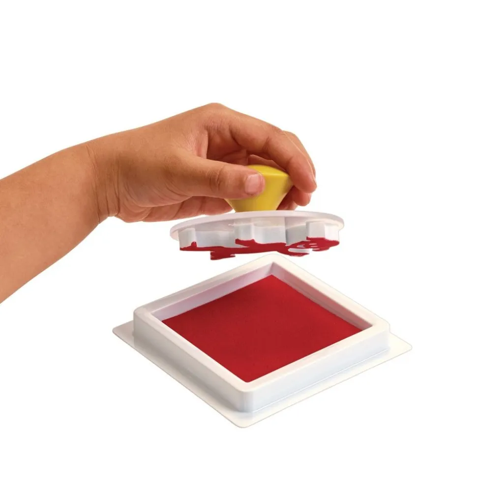Colorations® Stamp Pads, 3.5in sq. - 3 Colors