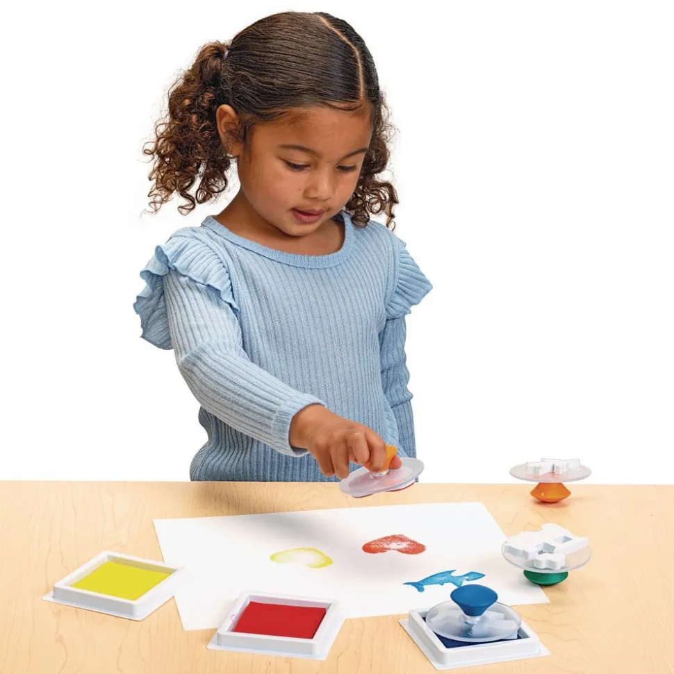 Colorations® Stamp Pads, 3.5in sq. - 3 Colors