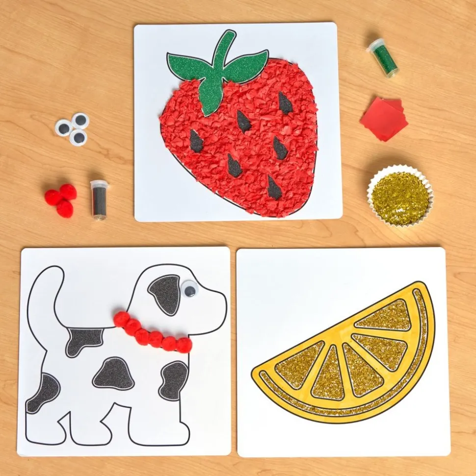 Colorations® Stick-N-Create™ Art Boards - 12 Designs