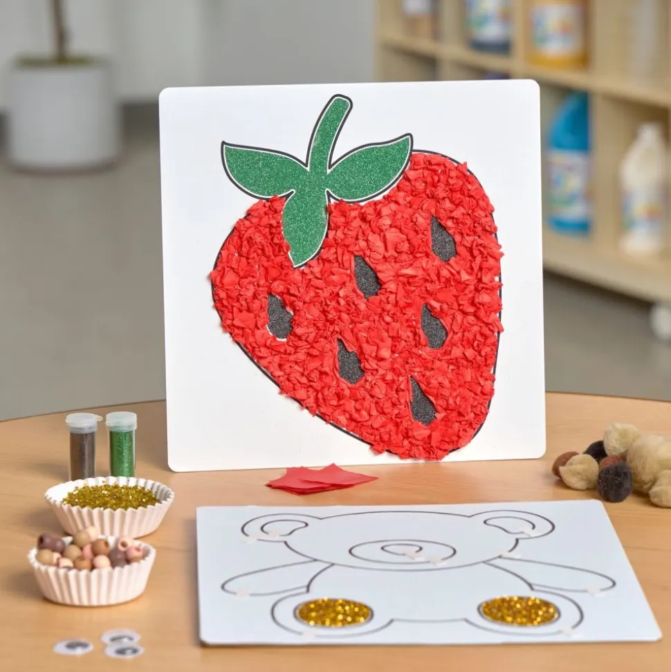 Colorations® Stick-N-Create™ Art Boards - 12 Designs