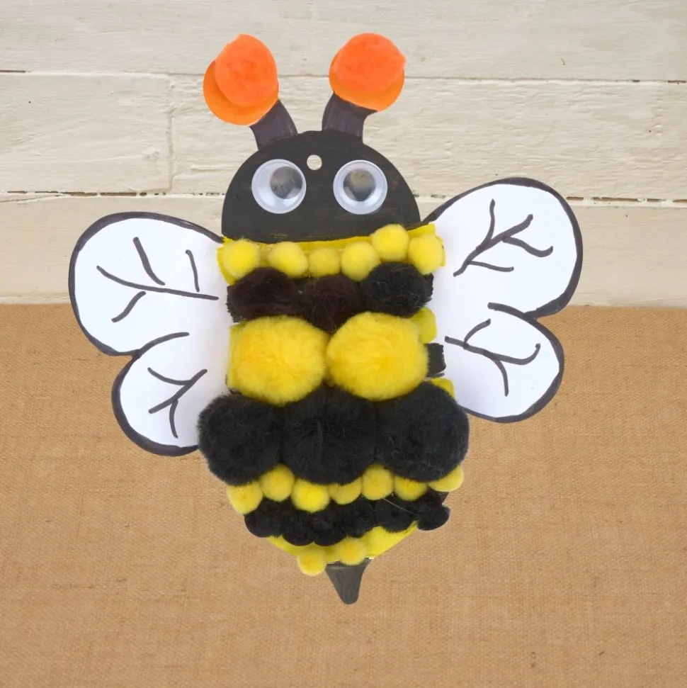 Colorations® Summer Bee Creative Craft Kit - Makes 24 Crafts
