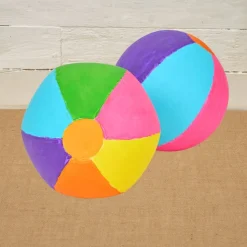 Colorations® Summer Color Pop Beach Ball Craft Kit - Makes 12 Crafts