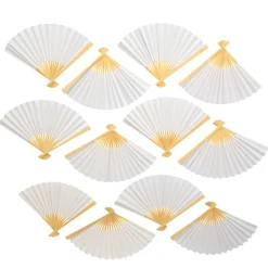 Colorations® Summer Cool Down Paper Fan Craft Kit - Makes 12 Crafts