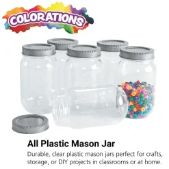 Colorations® Summer Imagination Jar Craft Kit - Makes 6 Crafts