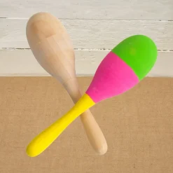 Colorations® Summer Music Makers Maraca Craft Kit - Makes 12 Crafts