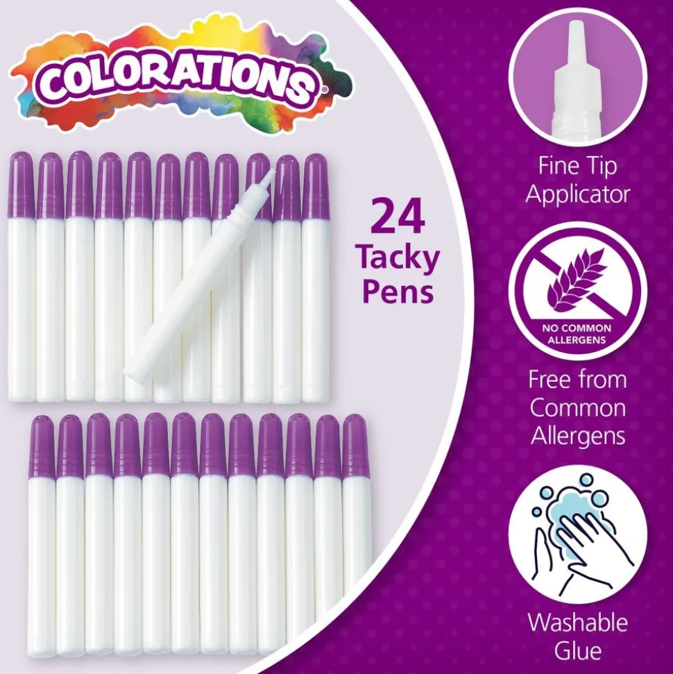 Colorations® Tacky Glue Pens - Set of 24