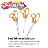 Colorations® Teacher's Bent Trimmer Scissors - Set of 3